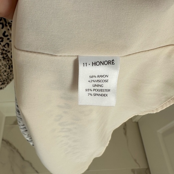 11 Honore Collection Valentina Animal Print Skater Dress SZ 14 - Picture 15 of 16